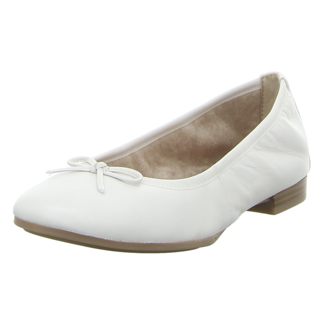 Tamaris - 1-1-22116-41-100 - 1-1-22116-41-100 - white - Ballerinas