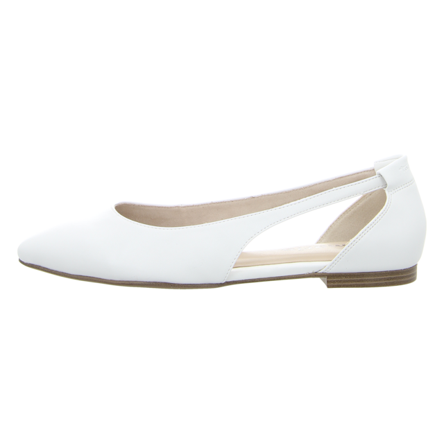 Tamaris - 1-1-22182-42-140 - 1-1-22182-42-140 - white matt - Ballerinas