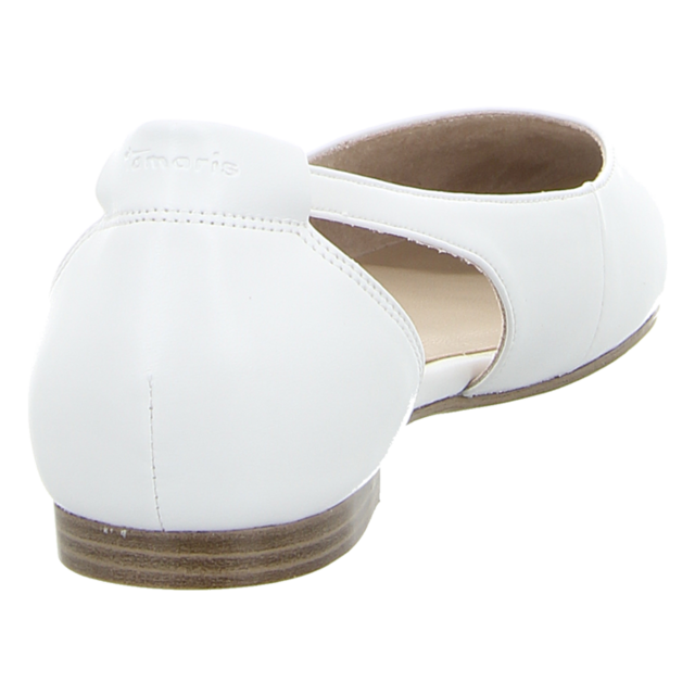 Tamaris - 1-1-22182-42-140 - 1-1-22182-42-140 - white matt - Ballerinas