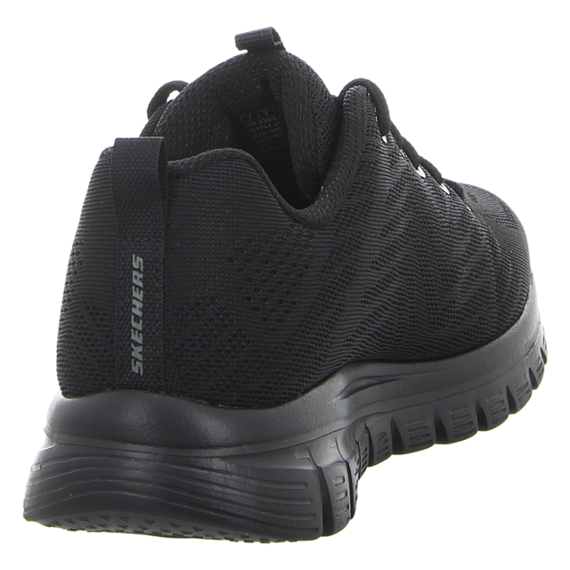 Black skechers womens online