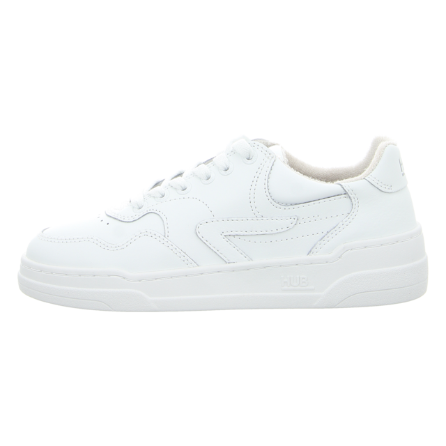 HUB - W6001L31-L10-185 - Court L31 - white/white/white - Sneaker