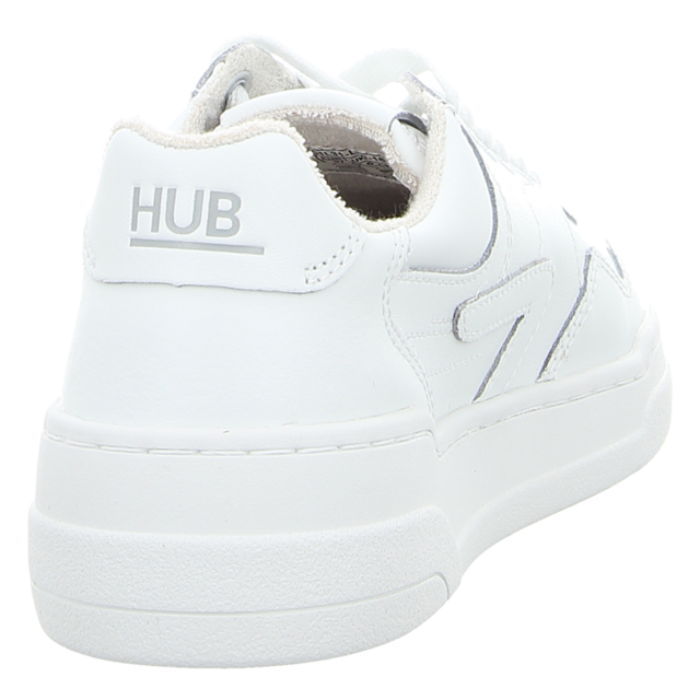 HUB - W6001L31-L10-185 - Court L31 - white/white/white - Sneaker