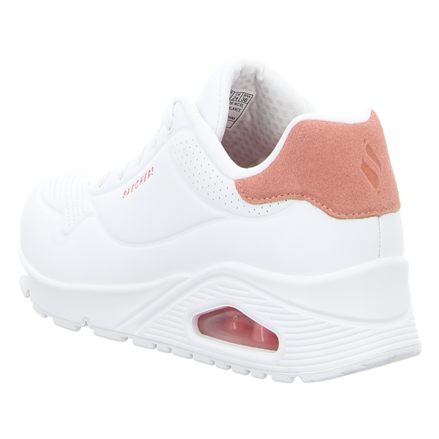 Skechers - 177092 WCRL - Uno - white/hot coral - Sneaker