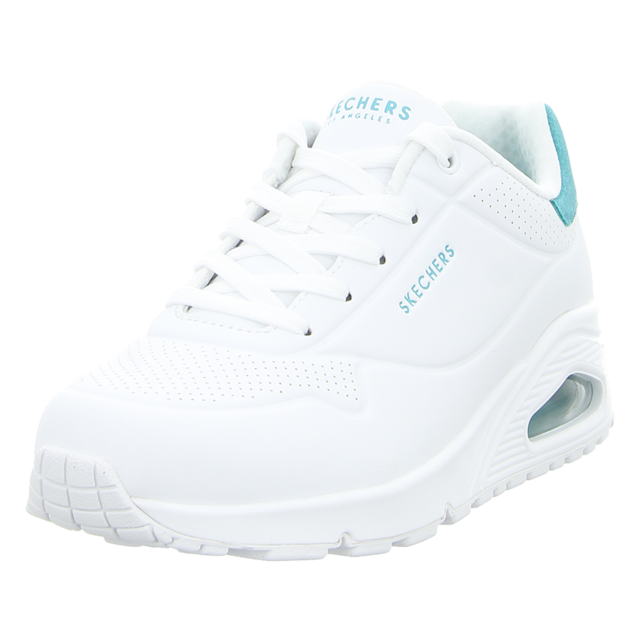 Skechers - 177092 WMNT - Uno - Pop Back - white mint - Sneaker