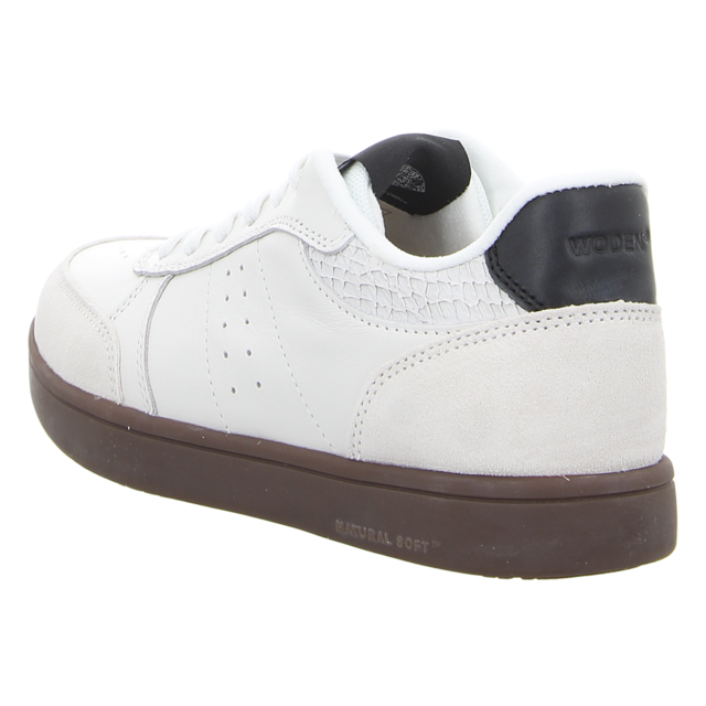 Woden - WL646-846 - Bjork Mix - blanc de blanc/black - Sneaker