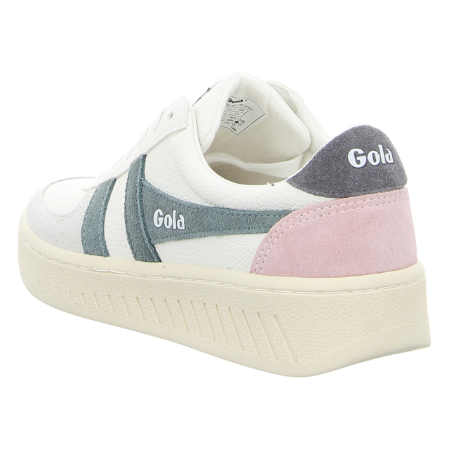 Gola - CLA415-AG - Grandslam Trident - white/slate/shadow - Sneaker