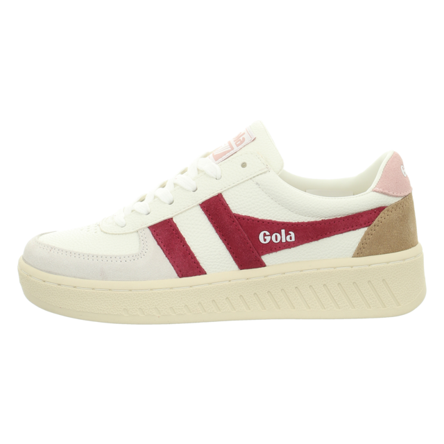 Gola - CLA415-AK - Grandslam Trident - white/cerise/chalk pink - Sneaker