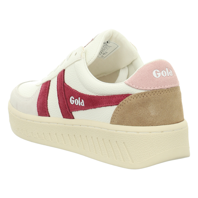 Gola - CLA415-AK - Grandslam Trident - white/cerise/chalk pink - Sneaker