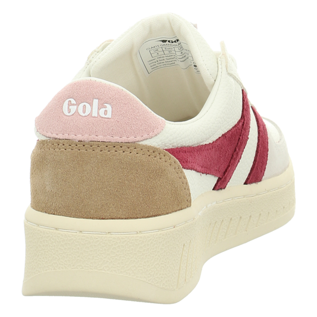 Gola - CLA415-AK - Grandslam Trident - white/cerise/chalk pink - Sneaker