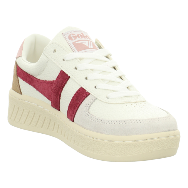 Gola - CLA415-AK - Grandslam Trident - white/cerise/chalk pink - Sneaker