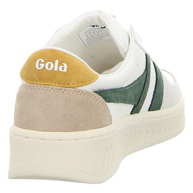 Gola - CLA415-XN - Grandslam Trident - white/evergreen/sun - Sneaker