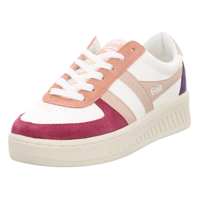 Gola - CLB207-XK - Grandslam Quadrant - off white/cerise/rose gold/plum - Sneaker