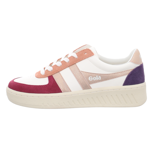 Gola - CLB207-XK - Grandslam Quadrant - off white/cerise/rose gold/plum - Sneaker