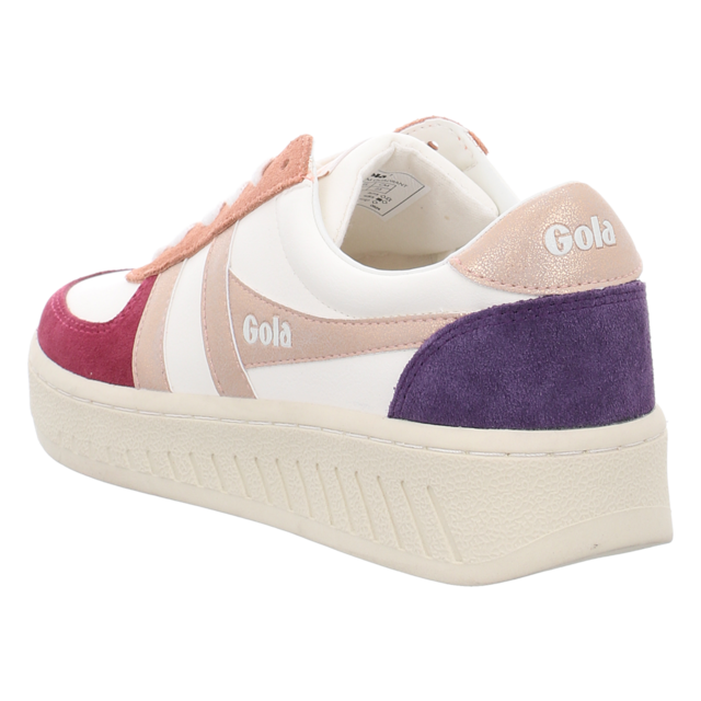 Gola - CLB207-XK - Grandslam Quadrant - off white/cerise/rose gold/plum - Sneaker