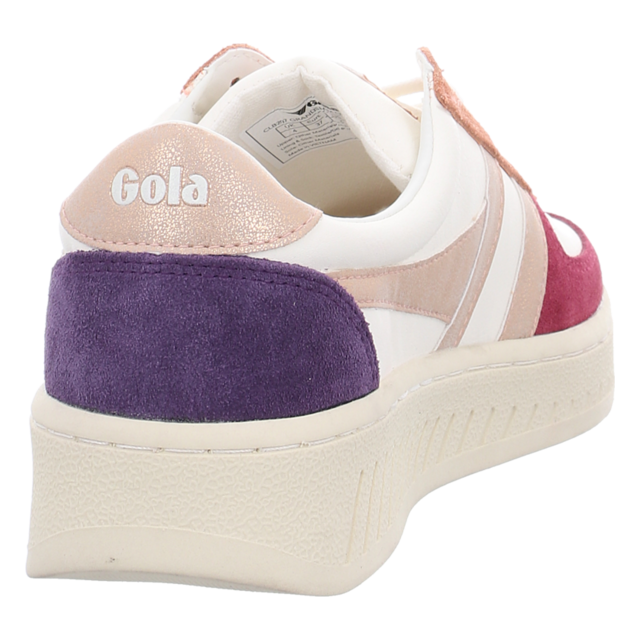 Gola - CLB207-XK - Grandslam Quadrant - off white/cerise/rose gold/plum - Sneaker