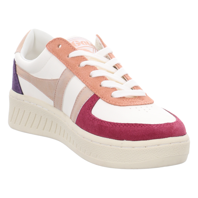 Gola - CLB207-XK - Grandslam Quadrant - off white/cerise/rose gold/plum - Sneaker