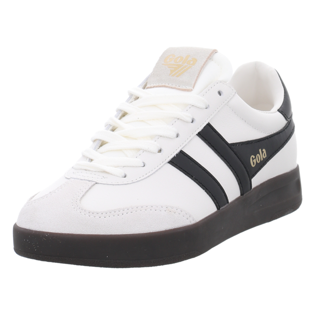 Gola - CLB743-WB - Cyclone Leather - white/black/dark gum - Sneaker