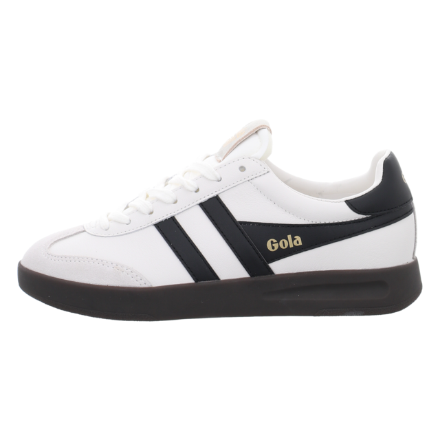 Gola - CLB743-WB - Cyclone Leather - white/black/dark gum - Sneaker