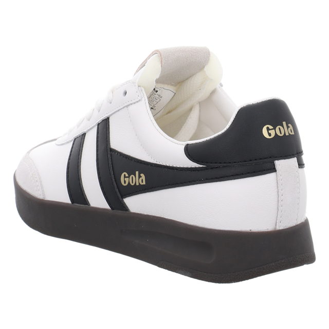 Gola - CLB743-WB - Cyclone Leather - white/black/dark gum - Sneaker