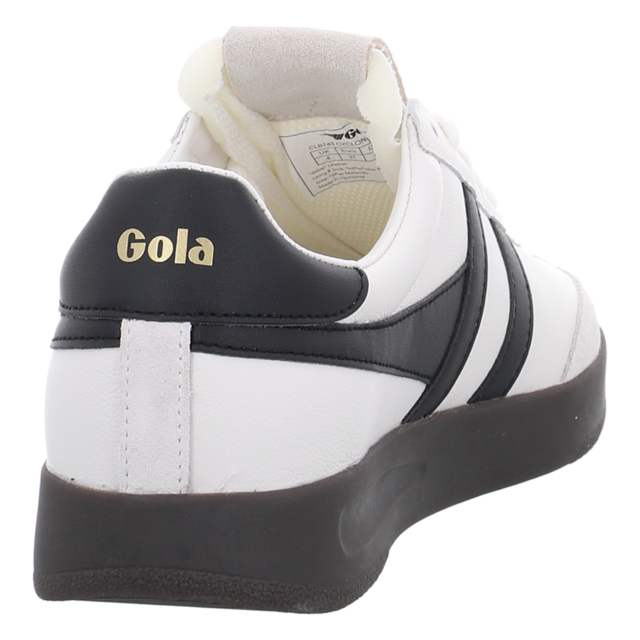 Gola - CLB743-WB - Cyclone Leather - white/black/dark gum - Sneaker