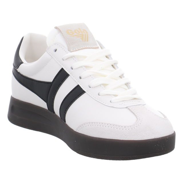 Gola - CLB743-WB - Cyclone Leather - white/black/dark gum - Sneaker