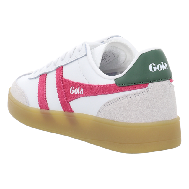 Gola - CLB744-WK - Viper Leather - white/fuchsia/evergreen/gum - Sneaker