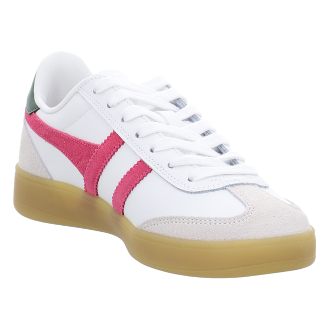 Gola - CLB744-WK - Viper Leather - white/fuchsia/evergreen/gum - Sneaker