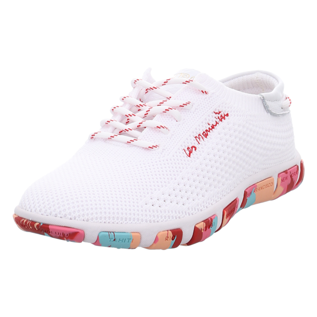 TBS - JAZARIA-J7197 - Jazaria - extra blanc + coral - Schnrschuhe