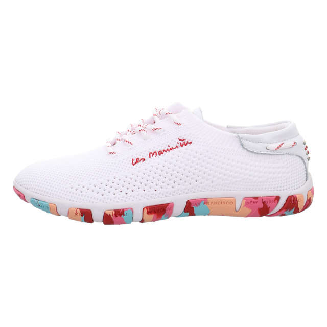 TBS - JAZARIA-J7197 - Jazaria - extra blanc + coral - Schnrschuhe