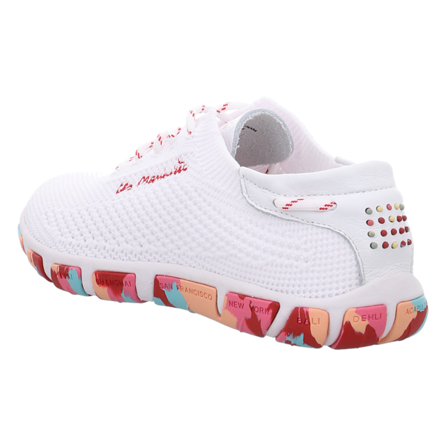 TBS - JAZARIA-J7197 - Jazaria - extra blanc + coral - Schnrschuhe