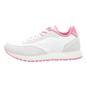 Sneaker - Woden - Nellie Vintage - blanc de blanc/aurora pink