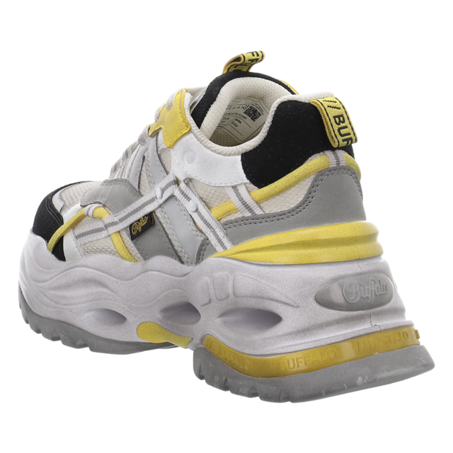 Buffalo - BN16363011 - Triplet Hollow VNTG - grey/yellow - Sneaker