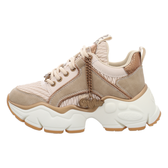 Buffalo - BN16363051 - Binary Quilt - beige/cream/bronze - Sneaker