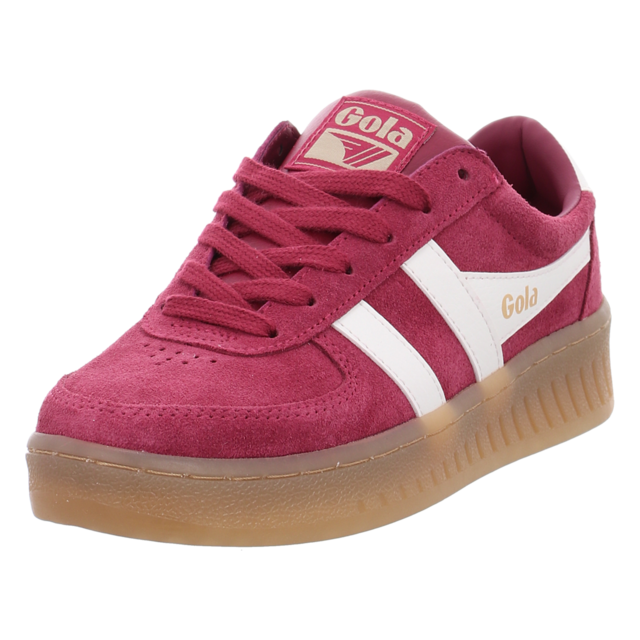 Gola - CLA589-KY - Grandslam Suede - cerise/off white/gum - Sneaker