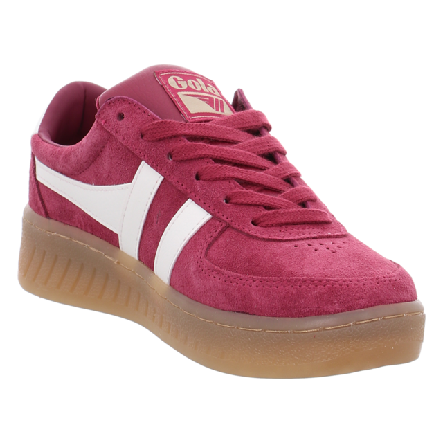 Gola - CLA589-KY - Grandslam Suede - cerise/off white/gum - Sneaker