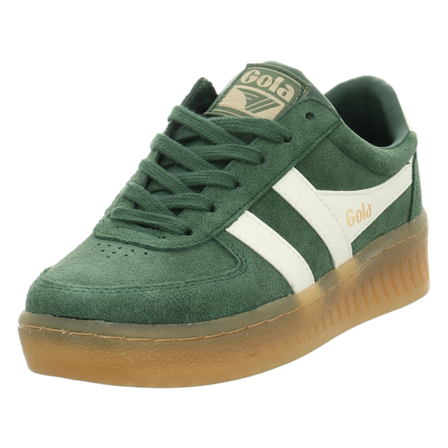 Gola - CLA589-NY - Grandslam Suede - evergreen/off white/gum - Sneaker