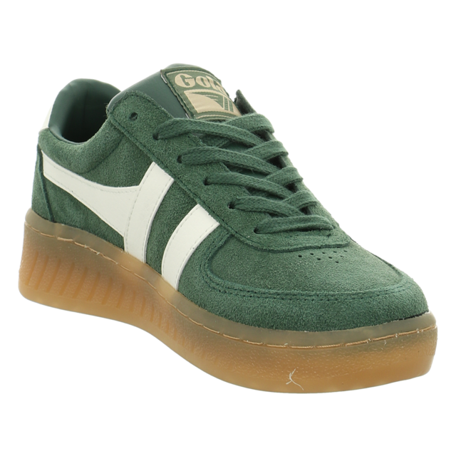 Gola - CLA589-NY - Grandslam Suede - evergreen/off white/gum - Sneaker