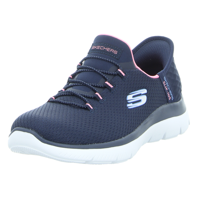 Skechers - 150123 NVPK - Summit-Diamond Dream - navy/pink - Slipper