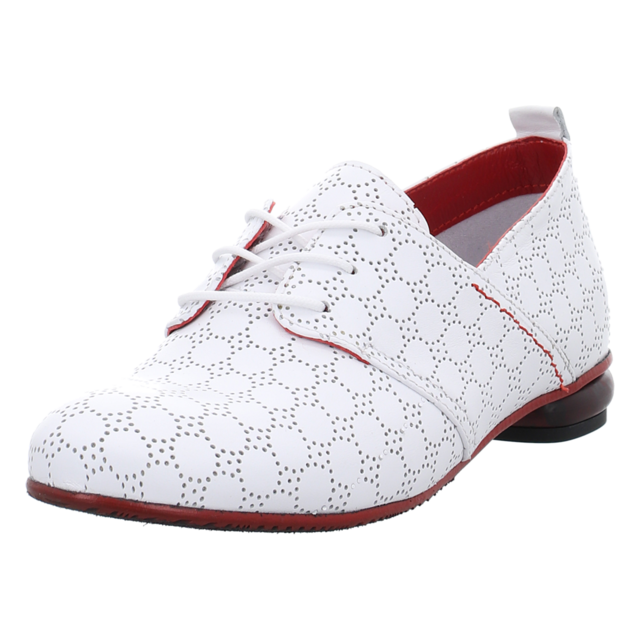 Simen - 7507A WEISS/ROT - 7507A WEISS/ROT - weiss/rot - Schnrschuhe