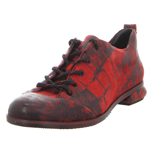 Simen - 7307A ROT-SCHWARZ - 7307A ROT-SCHWARZ - rot-schwarz - Schnrschuhe