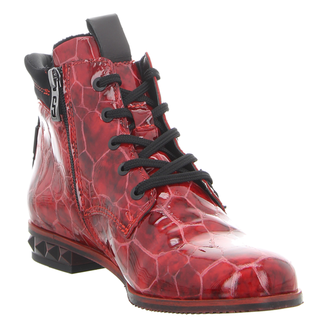 Simen - 7003A ROT-SCHWARZ - 7003A ROT-SCHWARZ - rot-schwarz - Stiefeletten