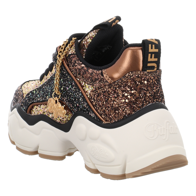 Buffalo - BN16362821 - BINARY GLAM - Black/Gold/Copper - Sneaker