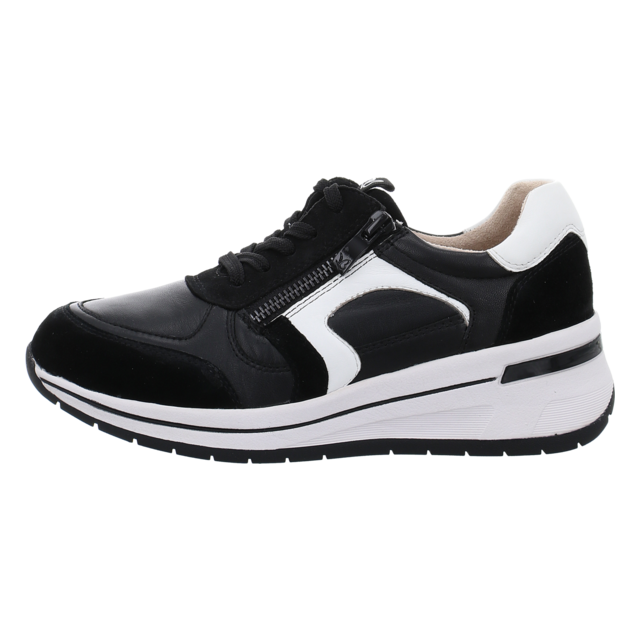 Caprice - 9-23300-44-037 - 9-23300-44-037 - black/white - Schnrschuhe