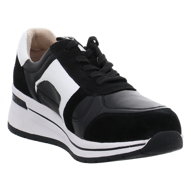 Caprice - 9-23300-44-037 - 9-23300-44-037 - black/white - Schnrschuhe