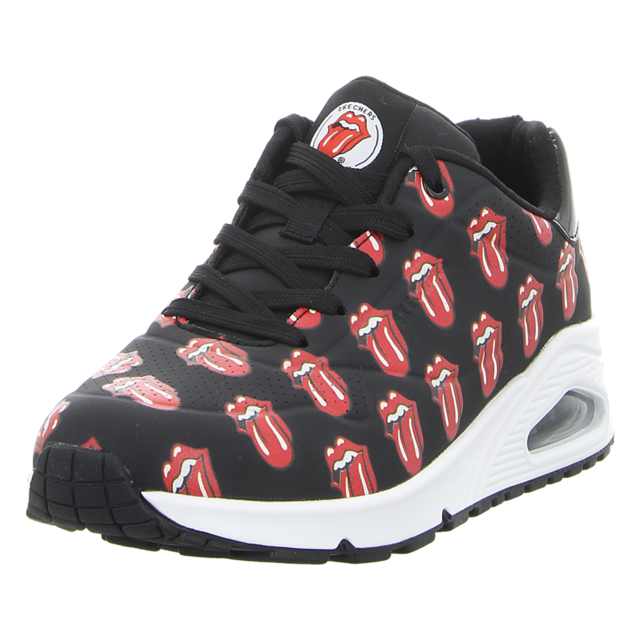 Skechers - 177964 BKRD - Uno - Say It Loud - black/black & red - Sneaker