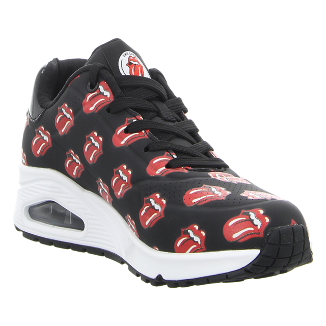 Skechers - 177964 BKRD - Uno - Say It Loud - black/black & red - Sneaker