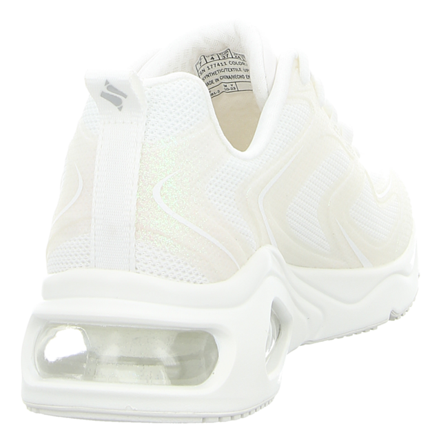 Skechers - 177411 WHT - Tres-Air Uno-Glit-Ai - white gliter hot - Sneaker