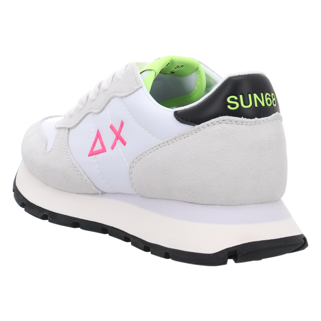 Sun68 - Z35201-0162 BIANCO/FUXIA FLUO - Ally Solid Nylon - bianco/fuxia fluo - Sneaker