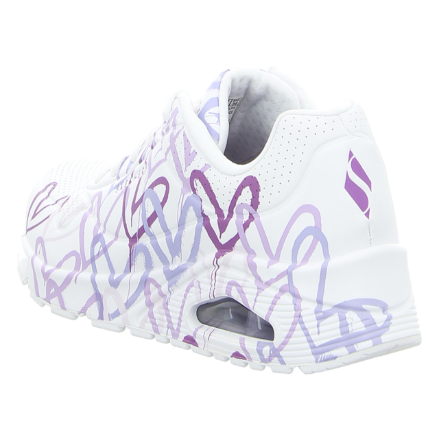 Skechers - 155507 WLPR - UNO Spread the Love - white/multi purple - Sneaker