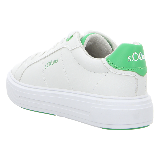 S.Oliver - 5-5-23635-42-172 - 5-5-23635-42-172 - white/green - Sneaker